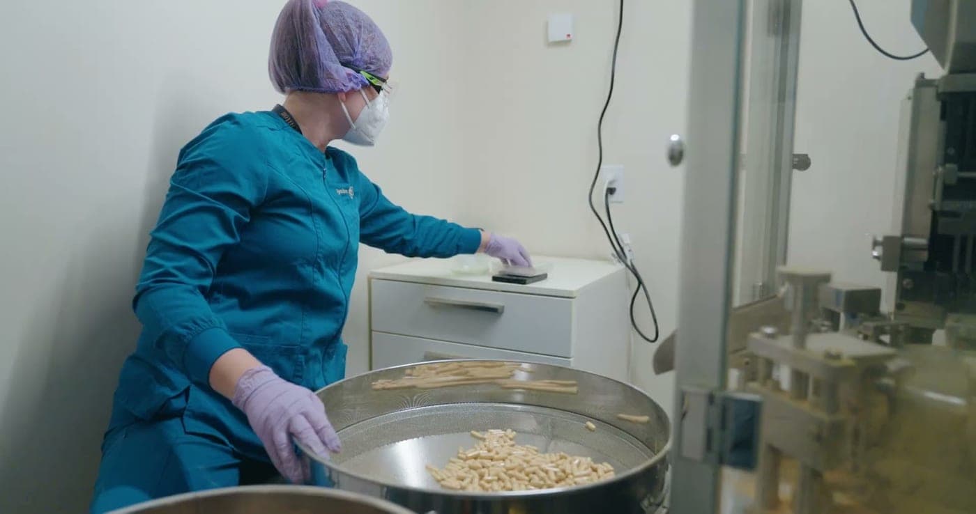 In-house formulation & encapsulation
